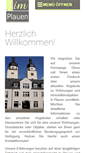 Mobile Screenshot of immobilienmarkt-plauen.de